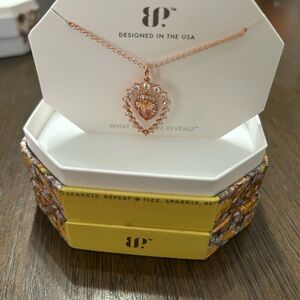 Rose Gold November 2024 Pendant Necklace by Bomb Party